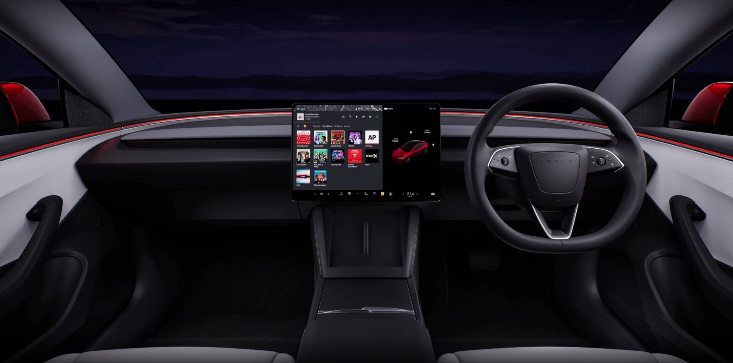 Tesla Model 3 Highland Interior