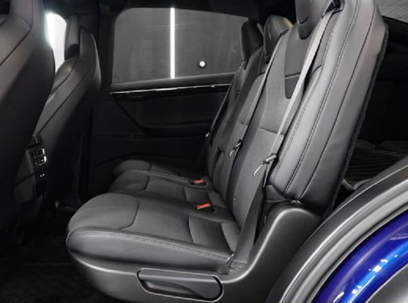 Tesla folding seats