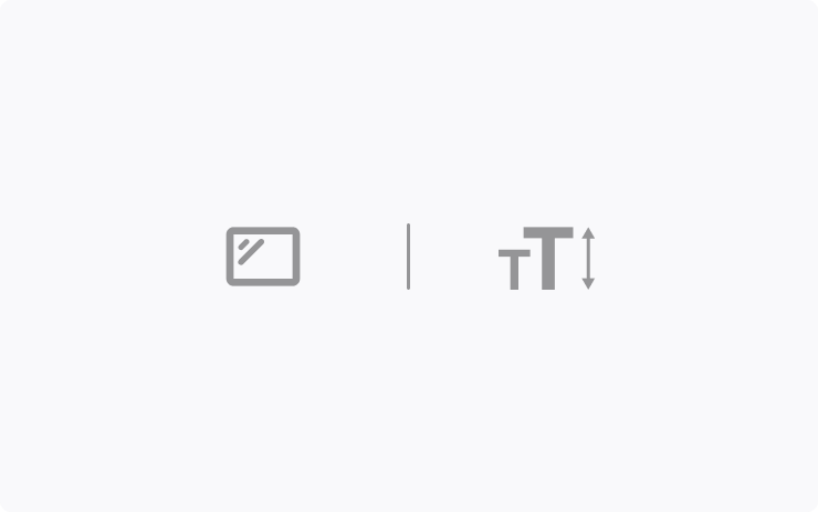 2023 Text Size